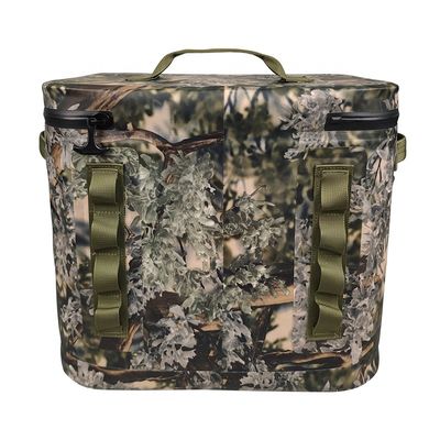 Mochila impermeable del refrigerador 20l, refrigeradores echados a un lado suaves del camuflaje para ir de excursión que acampa