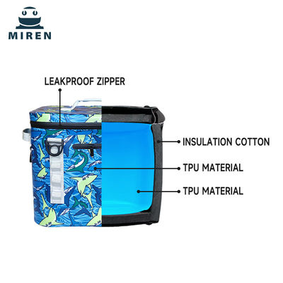 Bolso suave cuadrado multiusos 20L del refrigerador para la dispensación del almacenamiento de alimentos