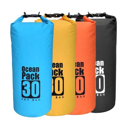 Bolsa de secado de PVC a prueba de agua para exteriores 500D con capacidad de 5L 10L 15L