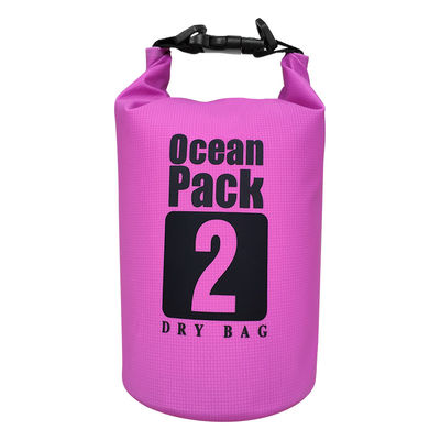 Bolso seco hermético del PVC, bolso impermeable 2 litros para el OEM de la pesca que nada