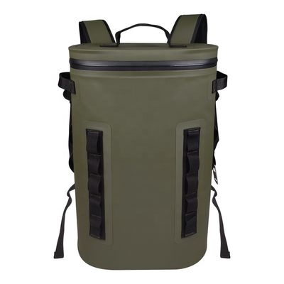 mochila suave del refrigerador de 21L TPU, ODM termal portátil de la bolsa de transporte del refrigerador de vino