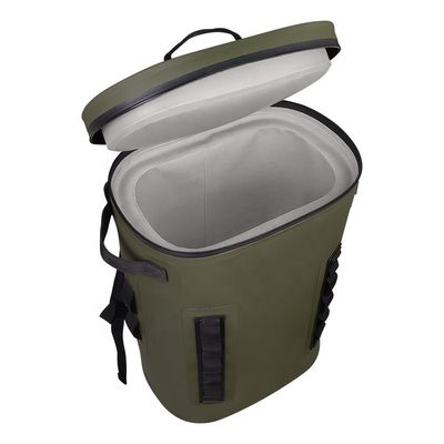 mochila suave del refrigerador de 21L TPU, ODM termal portátil de la bolsa de transporte del refrigerador de vino