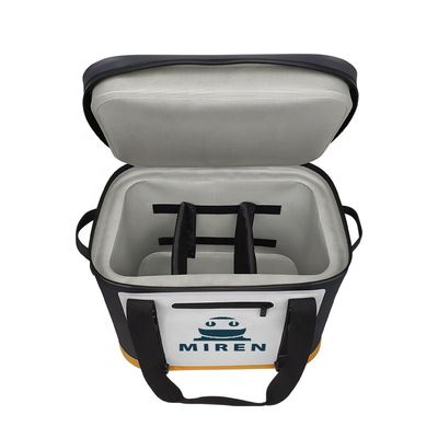 Bolsa térmica multiusos suave de 30 latas para senderismo, pesca, ciclismo