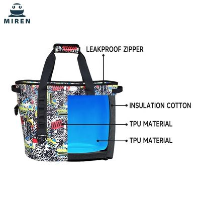bolso refrigerado 30L del refrigerador de la comida campestre resistente al agua para las salidas