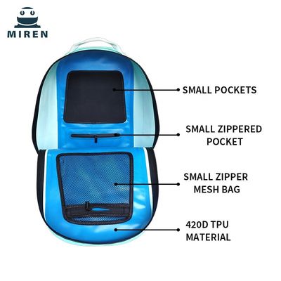 Mochila de bolso seco a prueba de agua de 25 litros TPU 1680D Material para canoa flotante