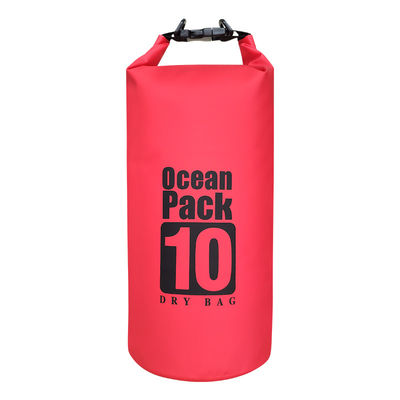 Bolsa seca resistente al agua de PVC suave 500D 10 litros para deportes de pesca ODM