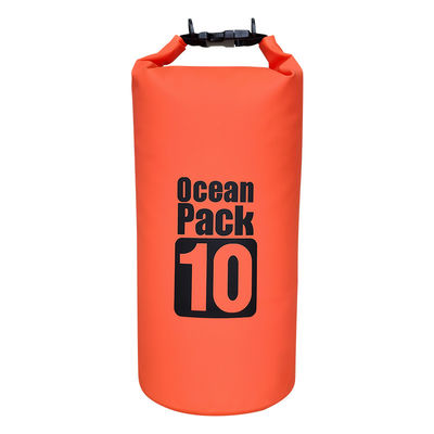 Bolsa seca resistente al agua de PVC suave 500D 10 litros para deportes de pesca ODM
