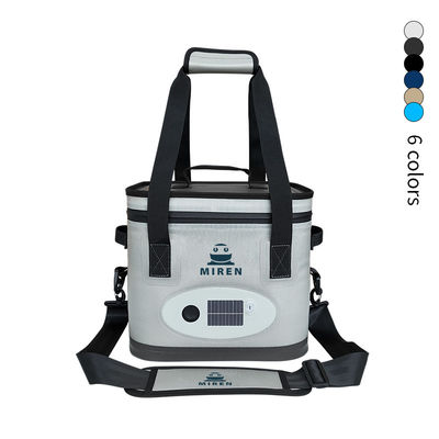 Bolsa de refrigeración suave de 14L con audio Bluetooth.