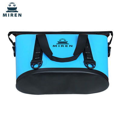 Bolsa de refrigeración suave aislada a prueba de fugas de 30L azul personalizable para picnics al aire libre