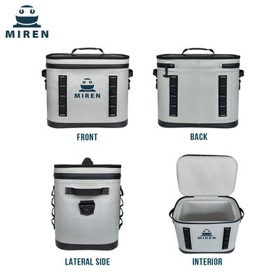 Bolsa de refrigeración suave de gran capacidad de 30 latas personalizadas con carcasa y revestimiento TPU 840D a prueba de fugas