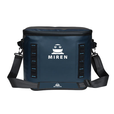 La cremallera está cosida 30 bolsas de refrigerador de lata 20L bolsas de refrigerador suave de gran capacidad para picnics y viajes a la playa